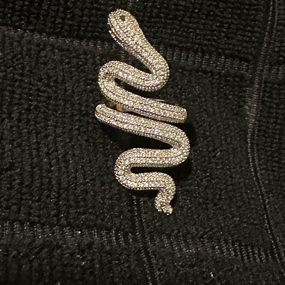 Reputation silver snake ring Taylor Swift
